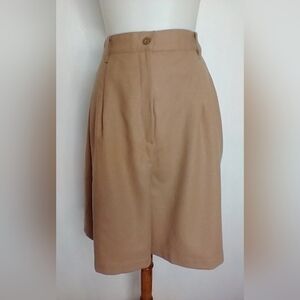 VINTAGE HIGH WAISTED WOOL SHORTS
